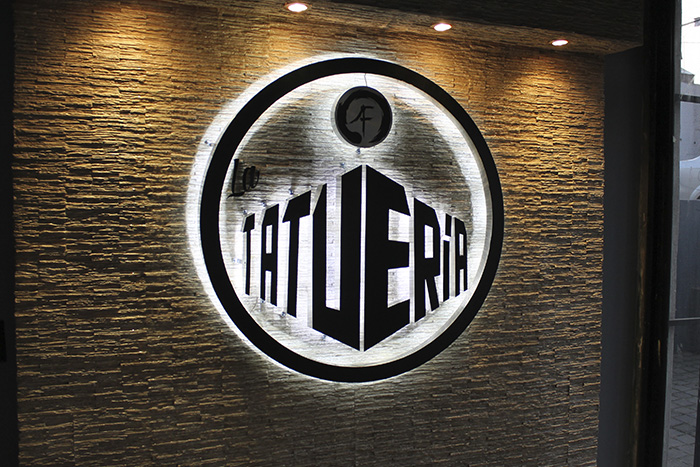 Letras 3D en Aluminio con luz