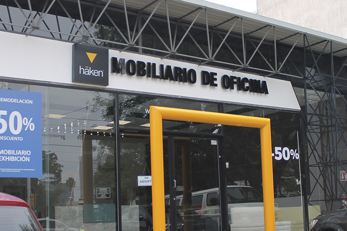 Letras 3D en Aluminio sin luz